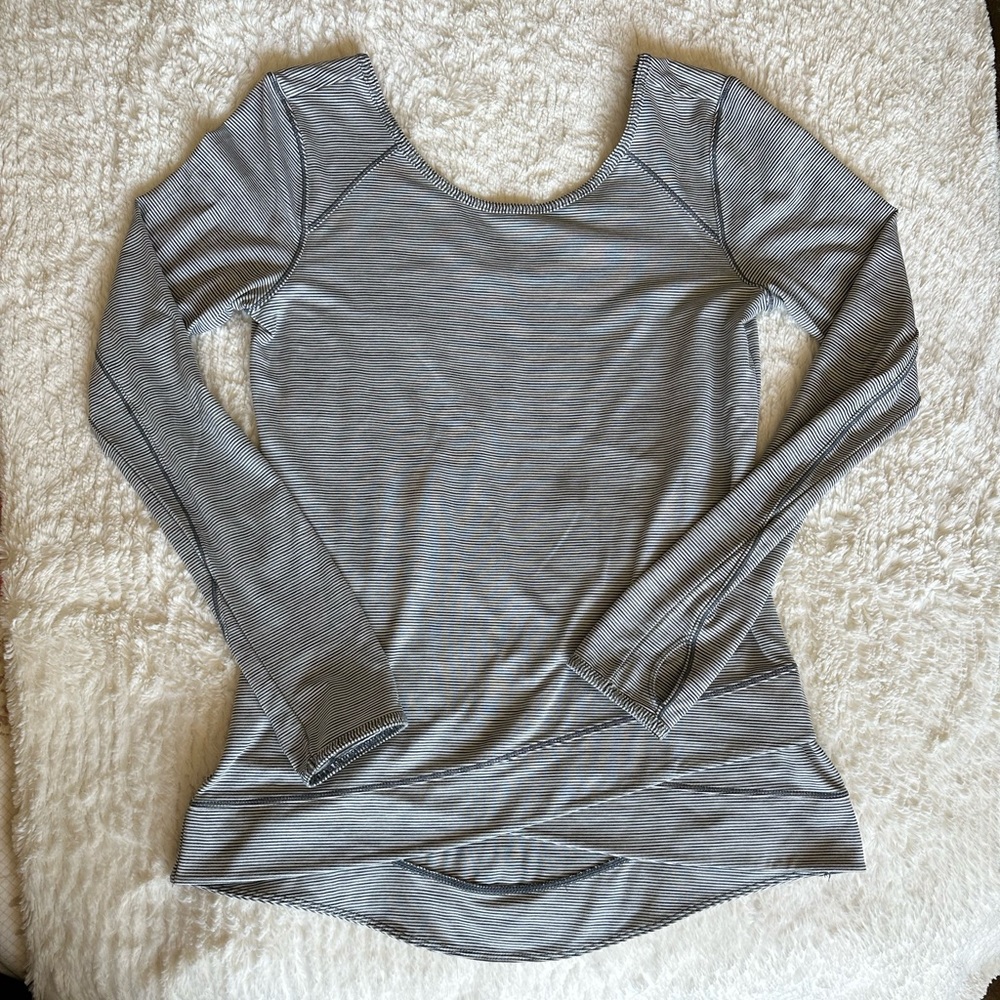 Zella Blue/Gray Athletic Top